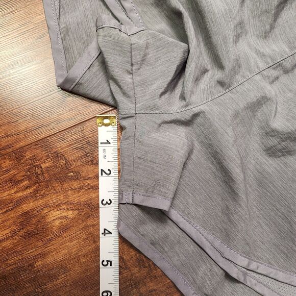 Nike Running Shorts Womens Dri FIT Tempo Brief Lined Grey Size Small - Picture 8 of 8